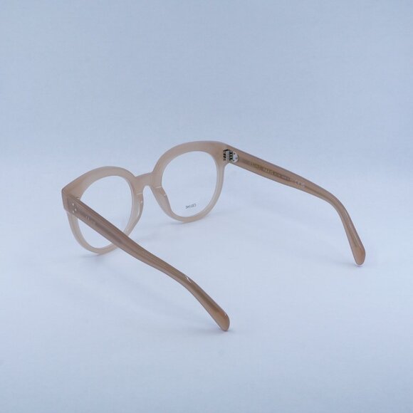 🕶️ New Celine CL50093I 072 Eyeglasses - Shiny Milky Pink Frame - Picture 4 of 10